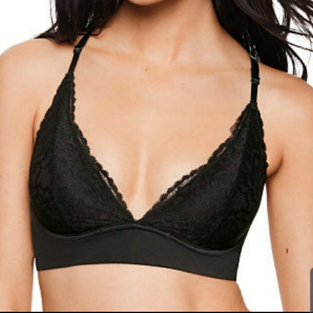 PINK VICTORIA'S SECRET LIGHTLY LINED BRA SIZE L - Picture 4 of 5